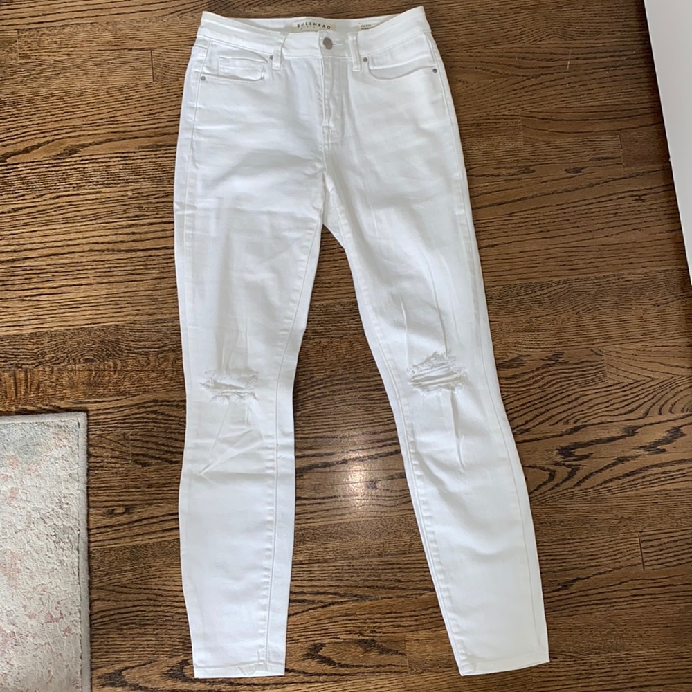 Bullhead Denim Co. Mid Rise Skinny Ankle Jeans